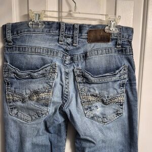 BKE Aiden Light Blue Bootcut Jeans